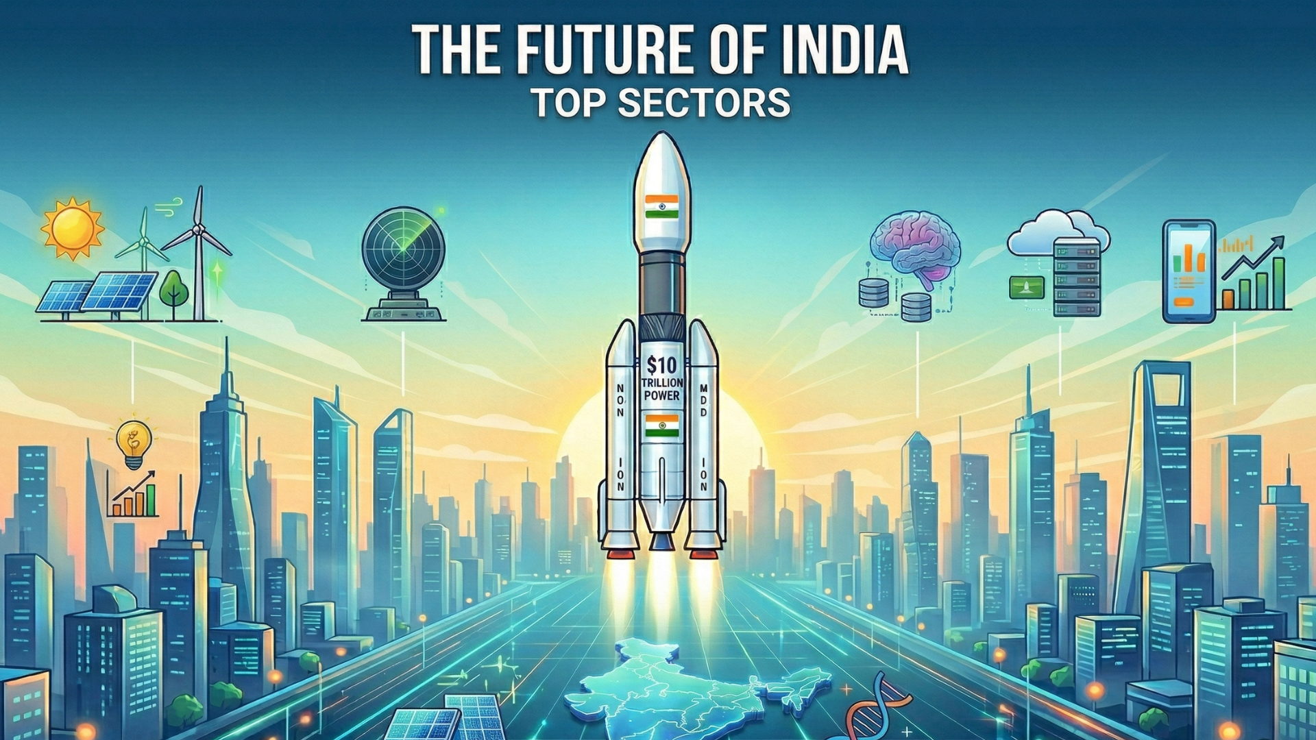 You are currently viewing The Future of India: 5 Sectors That Will Define the Next Decade